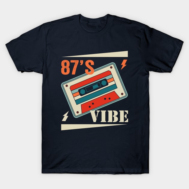 87’s Old Vibe T-Shirt by Ortumuda